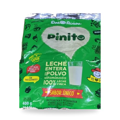 Dos Pinos Pinito Whole Milk Powder, 400 g (14.1 oz), Product of Costa Rica