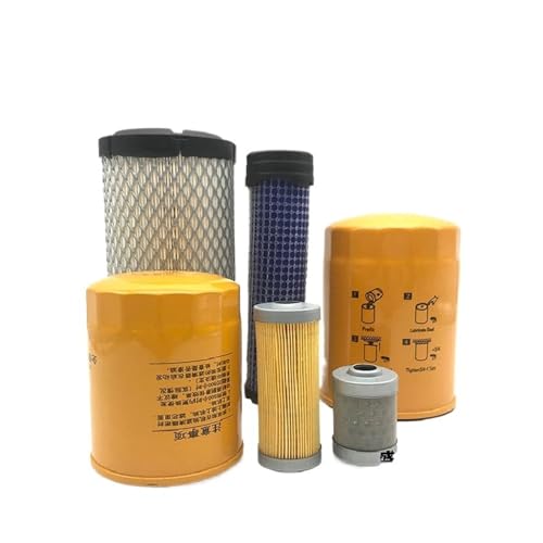 Filtre à huile moteur et séparateur pour excavatrice