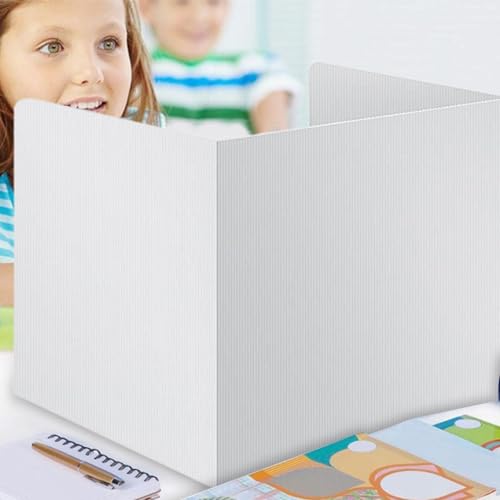 Dossiers de confidentialité anti-interférences 4 pièces pour tables scolaires - 4