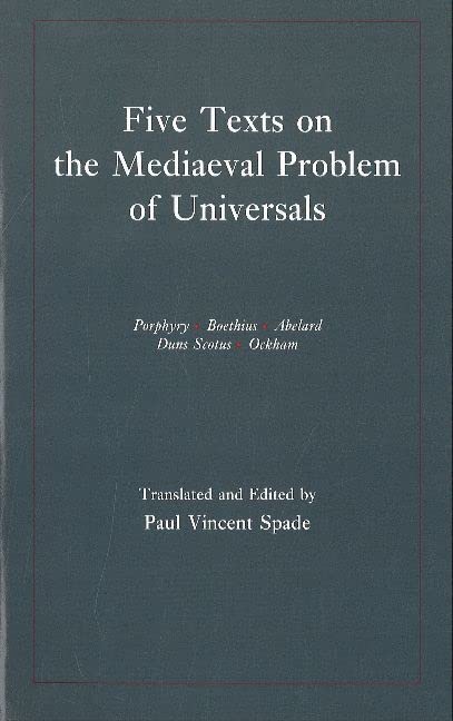 Buy Five Texts on the Mediaeval Problem of Universals: Porphyry, Boethius, Abelard, Dins Scotus, Ockham — BookShops.in