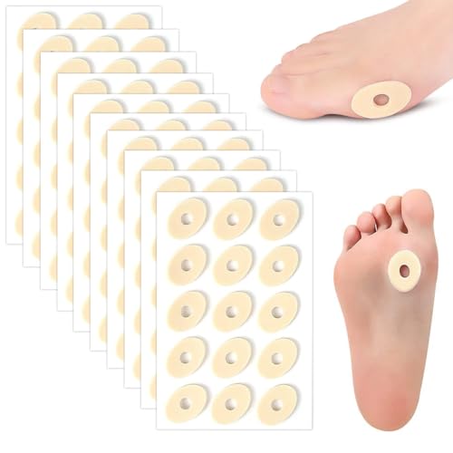 Teegxddy 150 parches para callos y callos de los pies, almohadillas autoadhesivas para protección de callos
