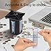 Coin Counter, Coin Sorter Tube, 4-in-1 Coin Sorter and Wrapper Machine, Change Counter Machine Coin Roller with 80 PCS Coin Wrappers