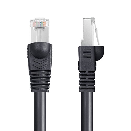 Outdoor Ethernet 25Ft Cat6 Cable, Dbillionda Shielded Grounded Uv Resistant Waterproof Buried-Able Network Cord #TOP1