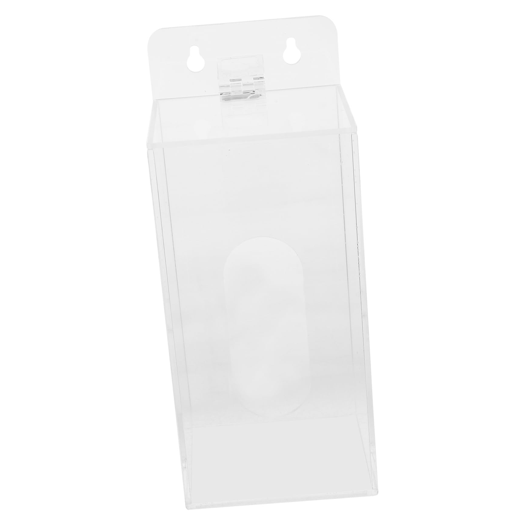 Mobestech Dispenser Guanti Da Parete Trasparente Porta Maschera E Guanti Scatola Per Dispenser Montaggio a Muro Per Laboratori Ospedali Uffici 9.45X4.02X3.74In