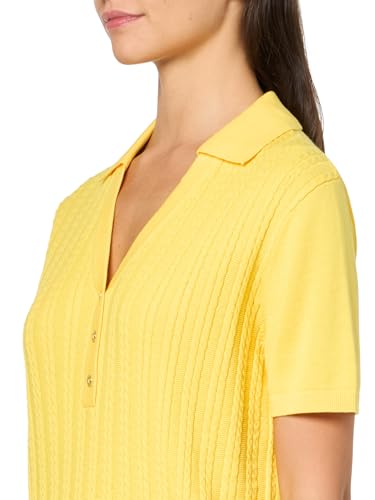 Image of Nautica Women's V-Neck Cable Polo Long Sleeve