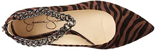 Jessica Simpson womens Lanna Ballet Flat, Brown/Black, 5.5 US | Image 4