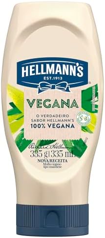 Hellmann´s Maionese Vegana Squeeze 335G