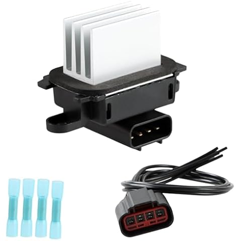 HIMARKLIF HVAC Blower Motor Resistor Kit AC Blower Control Module with WPT688 Connector Wire Harness Fit for Ford Expedition 2009-2017,F-150 2009-2014,Lincoln Navigator 2009-2017 Replace＃BL3Z-19E624-A Cover