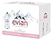 evian Natural Spring Water (One Case of 12 Individual Bottles, Each Bottle is 1 Liter) Naturally Filtered Spring Water in Large Bottles