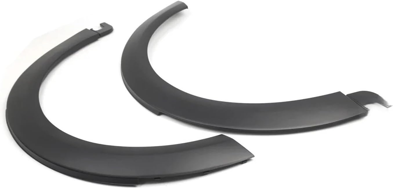 Car Front Wheel Arch Trim Eyebrow Upper Rubber Cover Auto 51777300819 51777300820 Compatible with F55 F56 F57 2014-2019(Front Wheel Left)