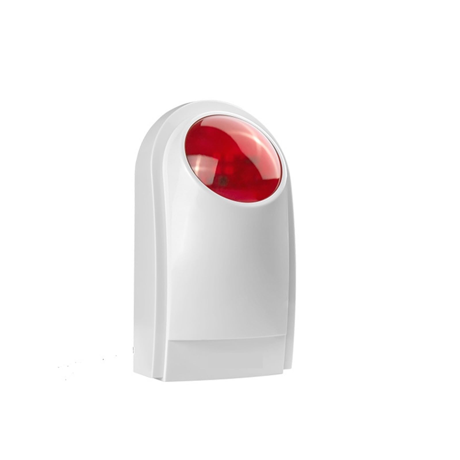 CUDTAPI GSM Home Security Alarm System Smart Tuya App Control 1.7-inch Color Screen Solar Wireless Siren Infrared Detector Kit(J008 outdoor siren)