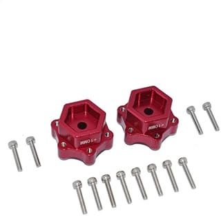 GPM for LOSI 1/8 LMT Solid AXLE 4WD Monster Truck LOS04022 Aluminum Alloy Hexagon Converter Single Side Widening 10MM