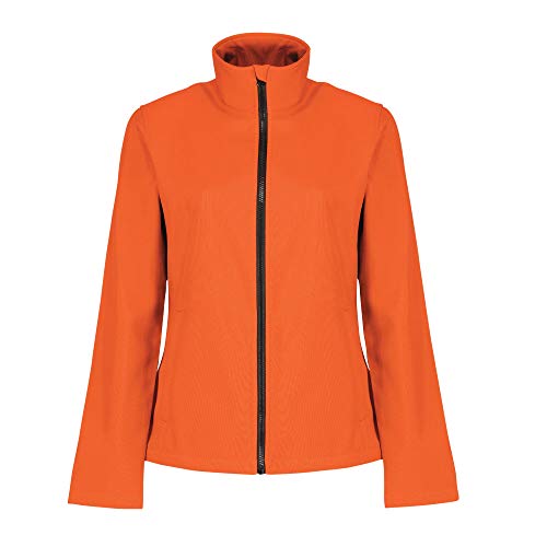 Image of Regatta Professional Womens Ablaze Printable Softshell Jacket, Magma(black), 10 EU
