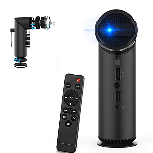Kurzdistanzprojektor 1080p Bluetooth 100Lumens - Intelligenter Videoprojektor WiFi Eingebauter HiFi-Lautsprecher - Mini-LED-Projektor