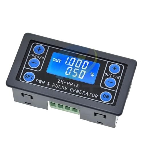 ZK-PP1K Signal Generator Dual Mode LCD PWM 1-Channel 1Hz-150KHz PWM Pulse Frequency Duty Cycle Adjustable Square Wave Generator New for Arrival 2025 High for Quality