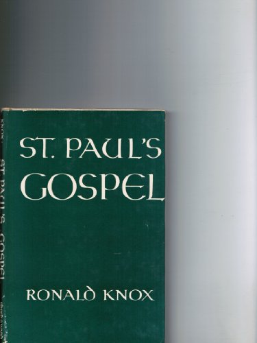 St. Paul's gospel B0007DOSP8 Book Cover