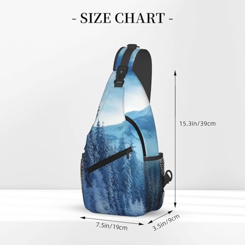 Sling Bag para mujeres y hombres bolso cruzado para senderismo miniatura 2