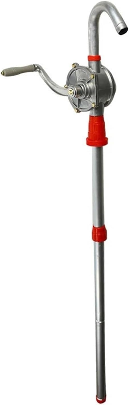 Drum Pump, 25mm Heavy Duty Oil Fuel Barrel Pump Drum Rotary Manual Hand Mechanical Workshop Tools,Barrel Pump