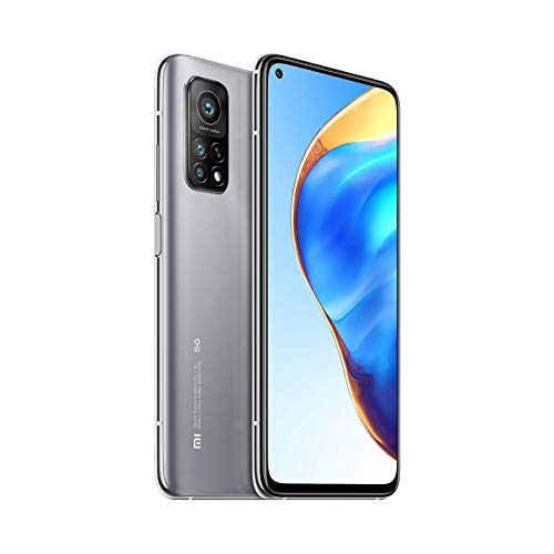 Xiaomi Mi 10T - Smartphone 8+128GB, 6,67” FHD+ DotDisplay with TrueColor, Snapdragon 865, 64MP AI Camera, 5000mAh, Lunar Silver (Official Version + 2 Years Warranty) (Generalüberholt) – Bild 5