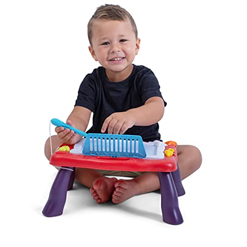 JoyKip - Tablero de dibujo para niños con 4 figuras de animales, garabatos y bloc de dibujo, regalo perfecto para Cover