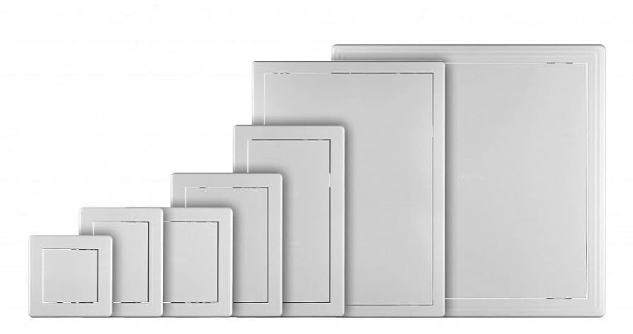 White Access Panel With Fitting Frame Inspection Door Revision Hatch