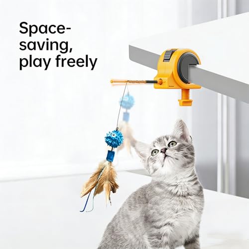 Juguete eléctrico Tsophreniq con movimiento simulado y recargable para gatitos 4