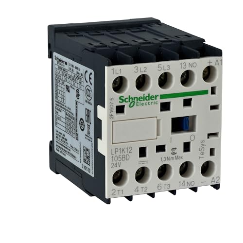Mini contacteur tripolaire 9A 24V DC relai de commande électrique - 2