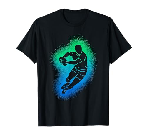 Silhouette de Joueur de Rugby, entraîneur, Sport, Football, Rugby T-Shirt