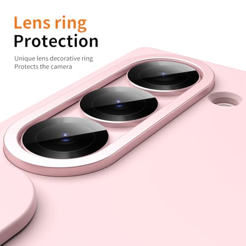 Coque intégrale Samsung Z Fold 5 antichoc rose anti-chute avec support - 6