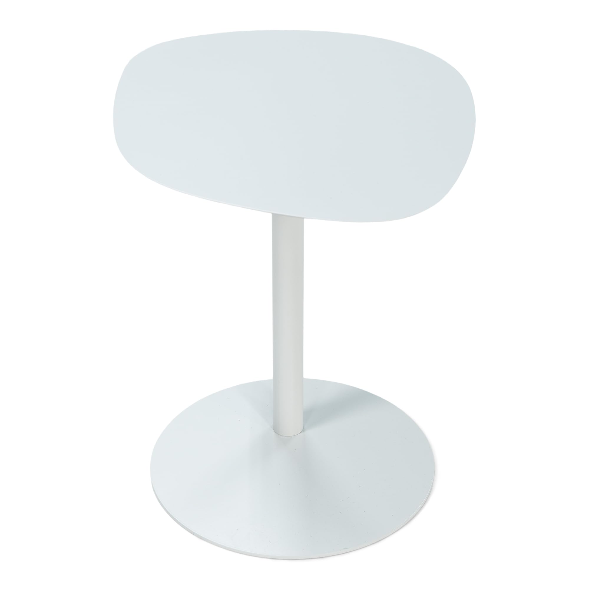 Spinder Design JARI Side Table – White – Scandinavian White – Altezza 50 cm