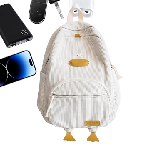 Sac à dos d'école drôle Teksome de grande capacité à poches multiples
