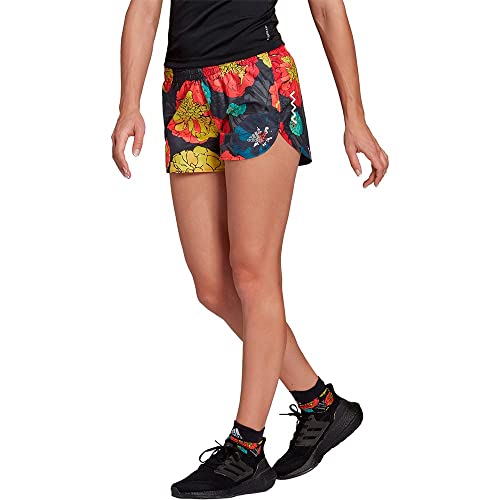 adidas Performance Damen Funktionsshorts Flower Running Fast Black XS