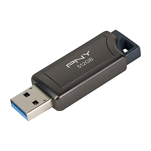 PNY 512GB PRO Elite USB 3.1 Flash Drive - 400MB/s