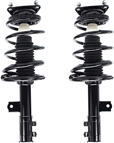 Image of Detroit Axle - 6pc Struts Shock Absorbers Kit for 2007-2010 Hyundai Elantra, 2 Front Ready Struts 2 Rear Shock Absorbers 2 Sway Bar Links 2008 2009 Replacement