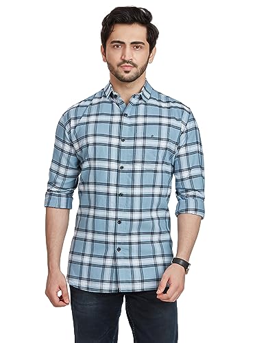 Image of BE ACTIVE Cotton Casual Checks Shirts for Men|| Casual Shirts for Men|| Mens Casual Shirts Full Sleeve