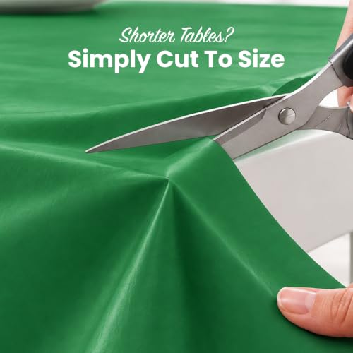 Plastic Table Cloth Disposable 6 Pack 54 x 108 Inch Rectangle Table Cloths by Grandipity - Used condition - Image 5