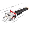 Collapsible Steering Wheel Lock and Anti-Theft Device With Heavy Duty Safety Hammer - Car Security Protection for Airbag #2