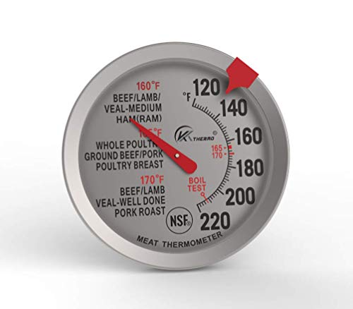 Meat Thermometer, Digital Instant Read Kitchen Food Thermometer with 4.6