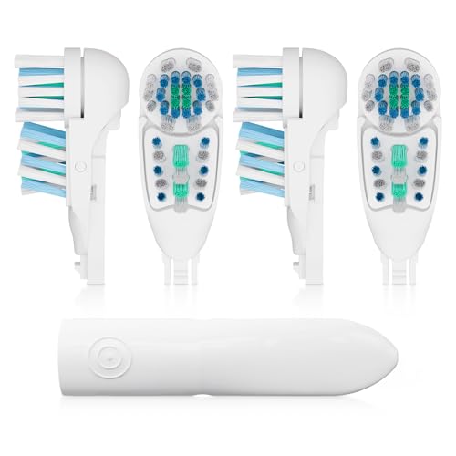 Oral-B Deep Clean Battery Powered Toothbrush Replacement Brush Heads Refill, Soft, 2 Count