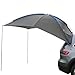 LVLUOKJ Tendalino Parasole per Auto All'Aperto, 280 * 190 Cm Tenda Posteriore per Auto Tenda da Campeggio Portatile per Tenda da Campeggio, Tenda Parasole da Fissare All'Auto (Verde, Blu, Grigio)