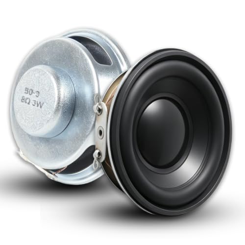Altavoces de rango completo de 8 ohmios para un sonido nítido en tus maquetas
