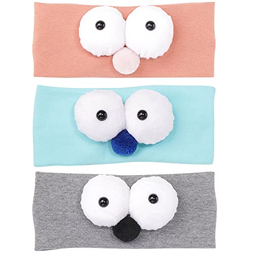 Baby-Haarbänder mit großen errötenden Augen Gummibänder Haarbänder Cover