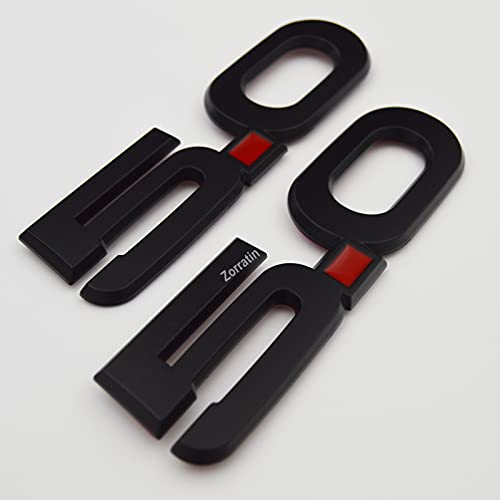 Zorratin 2015-2023 Matte Black Door Fender Side 5.0 Emblem for Ford Mustang GT F150