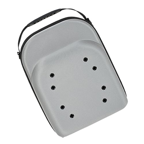 HOOTNEE Travel Hat Case Lightweight Compact Baseball Cap Carrier Storage Box for Fedoras Caps for Travel From Damage