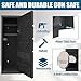 Howzone 10-15 Gun Safe for Rifles and Pistols, Gun Cabinets for Home Rifles and Shotguns with Digital Kaypad, Large Rifle Safe with Removable Shelf and Rifle Rack, Easy to Assemble
