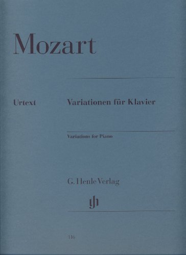 Preisvergleich Produktbild MOZART - Variaciones Completas para Piano (Urtext)