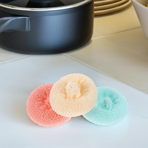 Estropajos de bambú antirrayas para platos, la solución eficaz para fregar ollas sin dañar 5