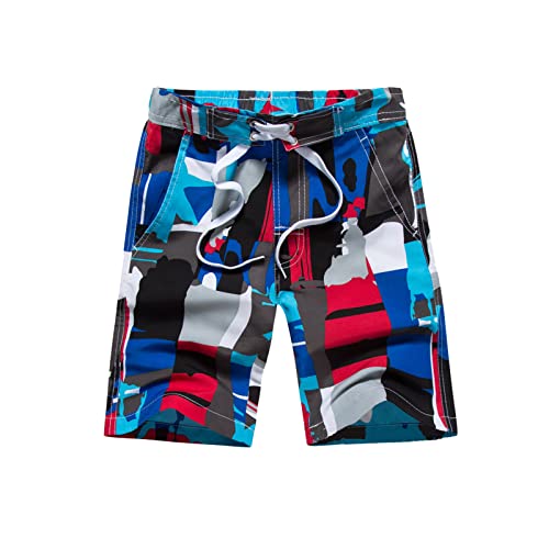Prints Beach Kids Roupa de banho infantil para meninas, shorts de natação para meninos, calção de ba