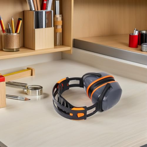 Casque antibruit de chantier et de chasse avec isolation phonique réglable