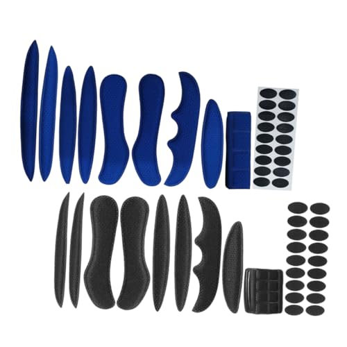 POPETPOP 2Sets Breathable Sweat Absorbing Cushions for Comfort Cycling and Lightweight Design for Easy Maintenance and Impact Protection